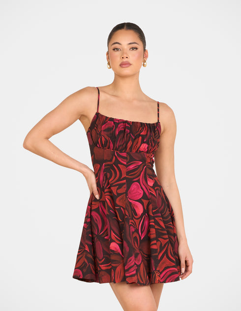 Anita  Flared Mini Dress